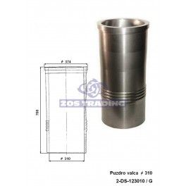 Puzdro valca 310  (Втулка цилиндра 310, Гильза цилиндра 310)  2-DS-123010/G